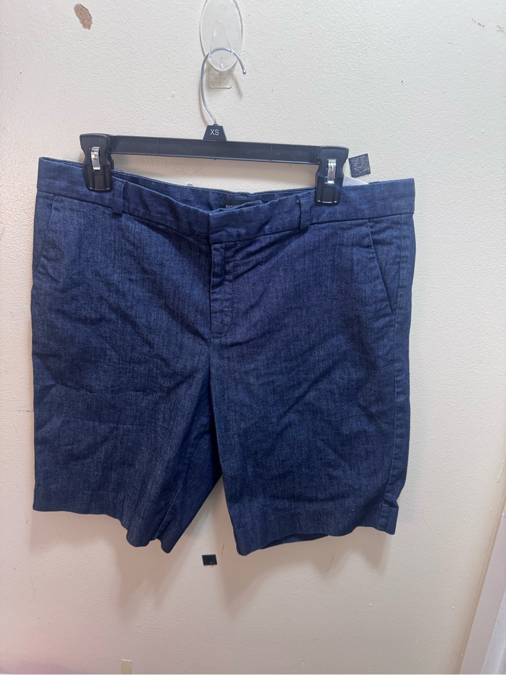 Banana Republic Navy Blue Tailored Bermudas